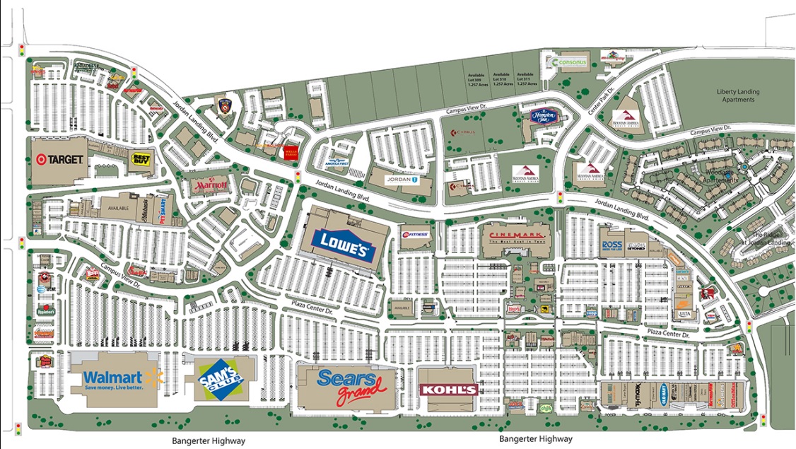 Jordan Landing Shopping Mall (101 stores) shopping in West Jordan