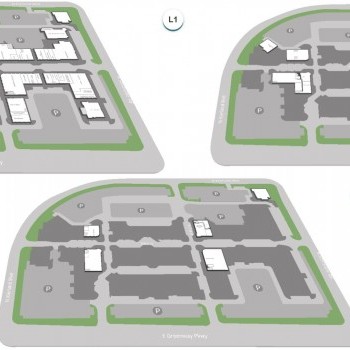 Kierland Commons plan - map of store locations