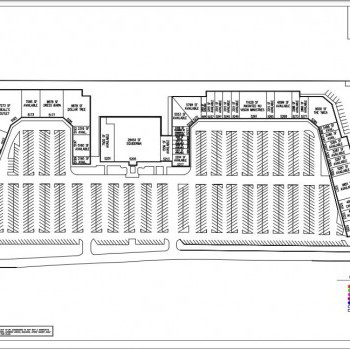 Lake Park Outlets Mall plan - map of store locations