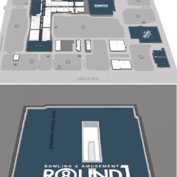 Lakewood Center plan - map of store locations