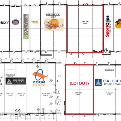 Landstown Place plan - map of store locations