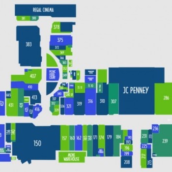 Lansing Mall plan - map of store locations