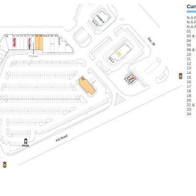 Larchmont Centre plan - map of store locations