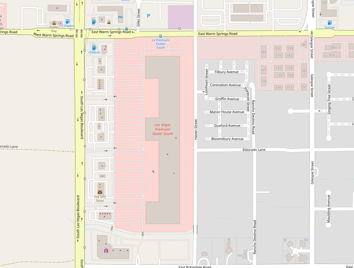 Las Vegas South Premium Outlets (135 stores) - shopping in Las Vegas,  Nevada NV NV 89123 - MallsCenters