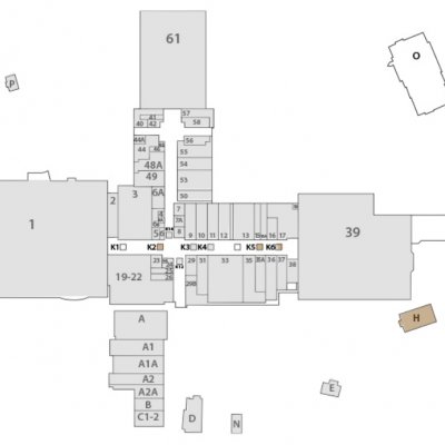 Laurel Mall Hazleton plan - map of store locations