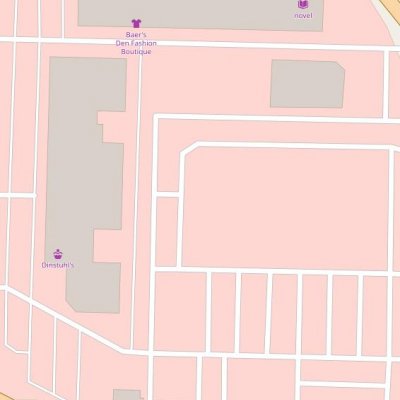 Laurelwood Shopping Center plan - map of store locations