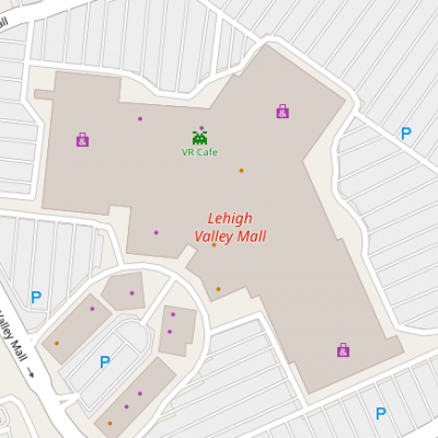 Lehigh Valley Mall plan - map of store locations