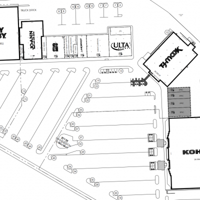 Lima Center plan - map of store locations