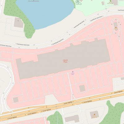 Lincoln Plaza plan - map of store locations