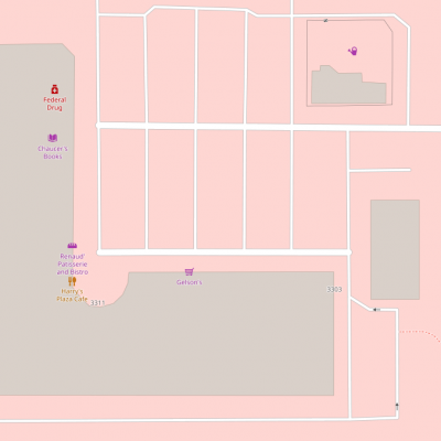 Loreto Plaza plan - map of store locations