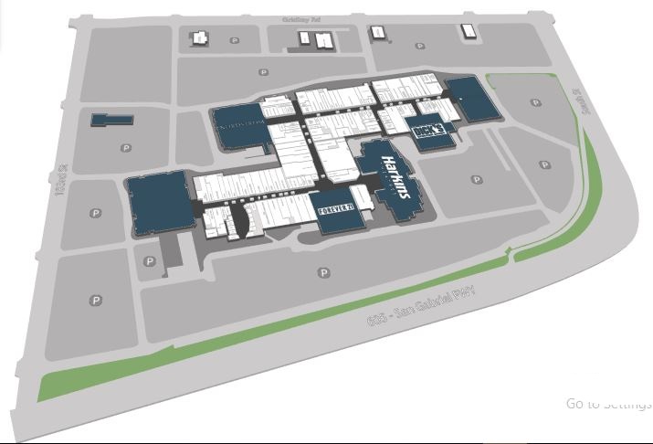 Los Cerritos Mall Map