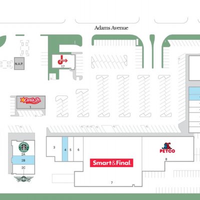 Magnolia & Adams plan - map of store locations
