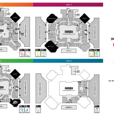 Mall of America plan - map of store locations