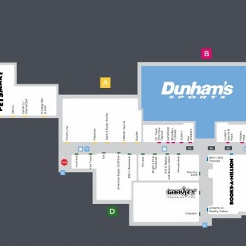 Markland Mall plan - map of store locations