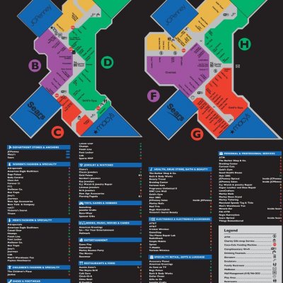Marley Station Mall plan - map of store locations