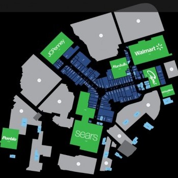 Mayagüez Mall plan - map of store locations