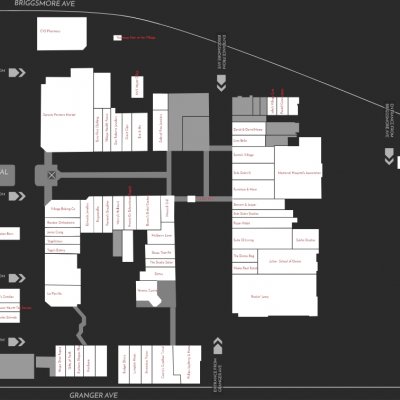 McHenry Village plan - map of store locations