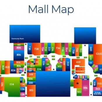McKinley Mall plan - map of store locations