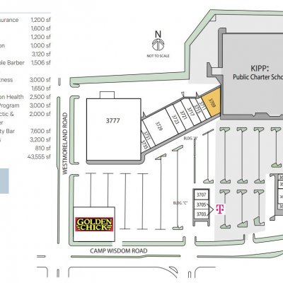 Mervyn's Plaza plan - map of store locations