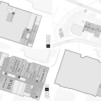 Mondawmin Mall plan - map of store locations