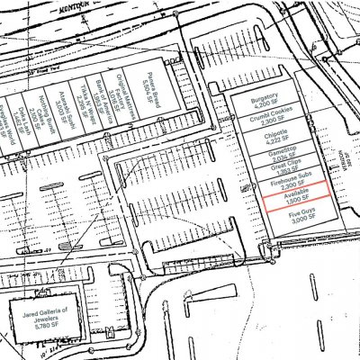 Montour Church Place plan - map of store locations