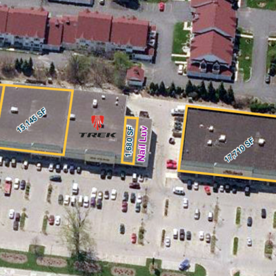 Mount Pleasant Plaza plan - map of store locations