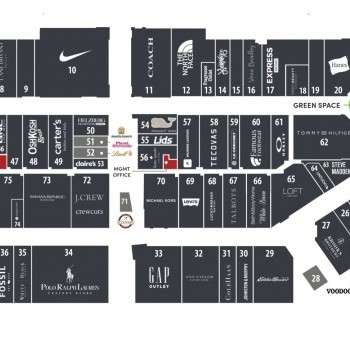 Nebraska Crossing Outlets plan