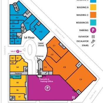 New City Lincoln Park plan - map of store locations
