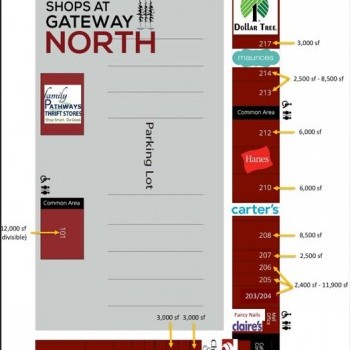 North Branch Outlets plan