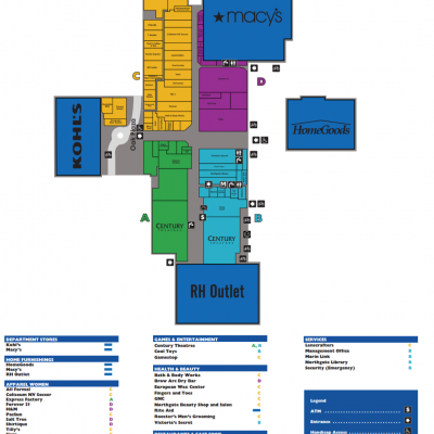 Northgate plan - map of store locations