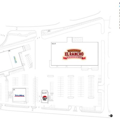 Northgate - Houston plan - map of store locations