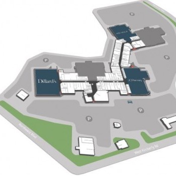 NorthPark Center plan - map of store locations