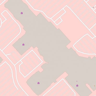 Northshore Mall plan - map of store locations