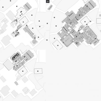 Oakbrook Center plan - map of store locations