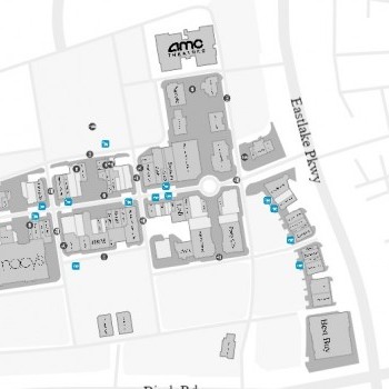 Otay Ranch Town Center plan - map of store locations