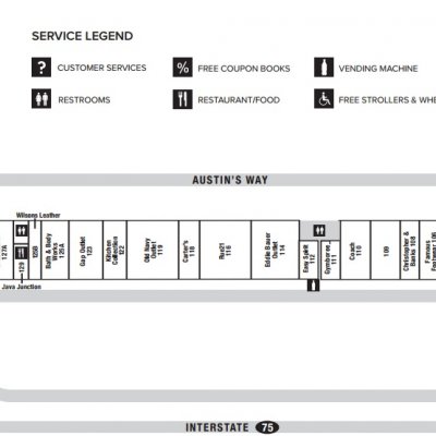 Outlets at West Branch plan