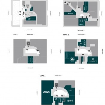 Pacific Place plan - map of store locations