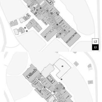 Park Meadows plan - map of store locations