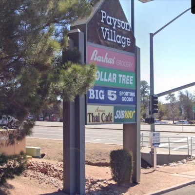 Payson Village plan - map of store locations
