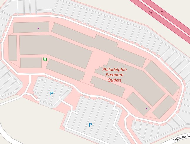 Philadelphia Premium Outlets 128 stores outlet shopping in