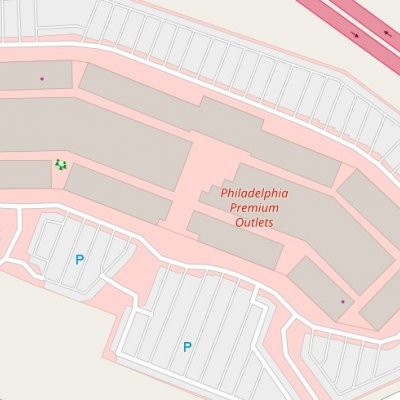 Philadelphia Premium Outlets plan