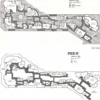 Pier 39 plan - map of store locations