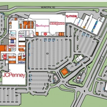 Plaza del Norte plan - map of store locations