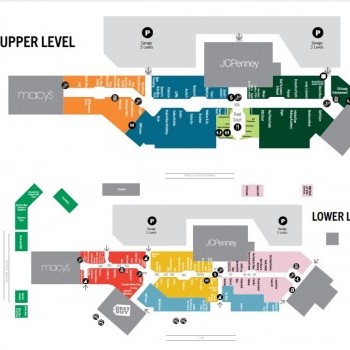 Plaza West Covina plan - map of store locations