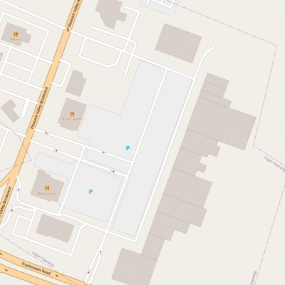 Pleasant Valley Shopping Center plan - map of store locations