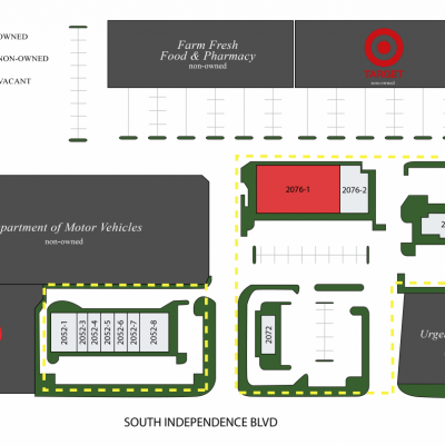 Princess Anne Marketplace plan - map of store locations