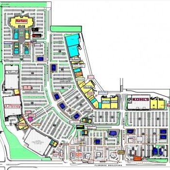 Promenade at Casa Grande plan - map of store locations