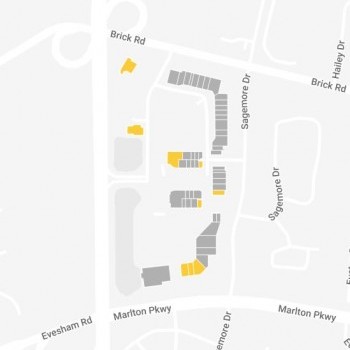 Promenade at Sagemore plan - map of store locations
