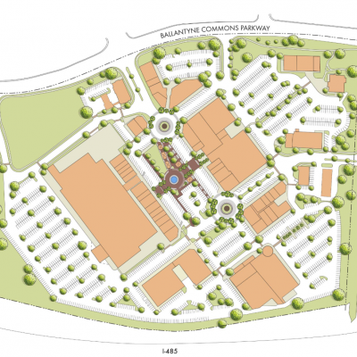 Promenade on Providence plan - map of store locations