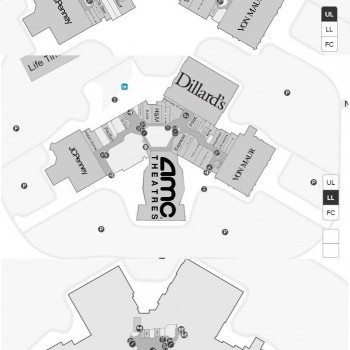 Quail Springs Mall plan - map of store locations